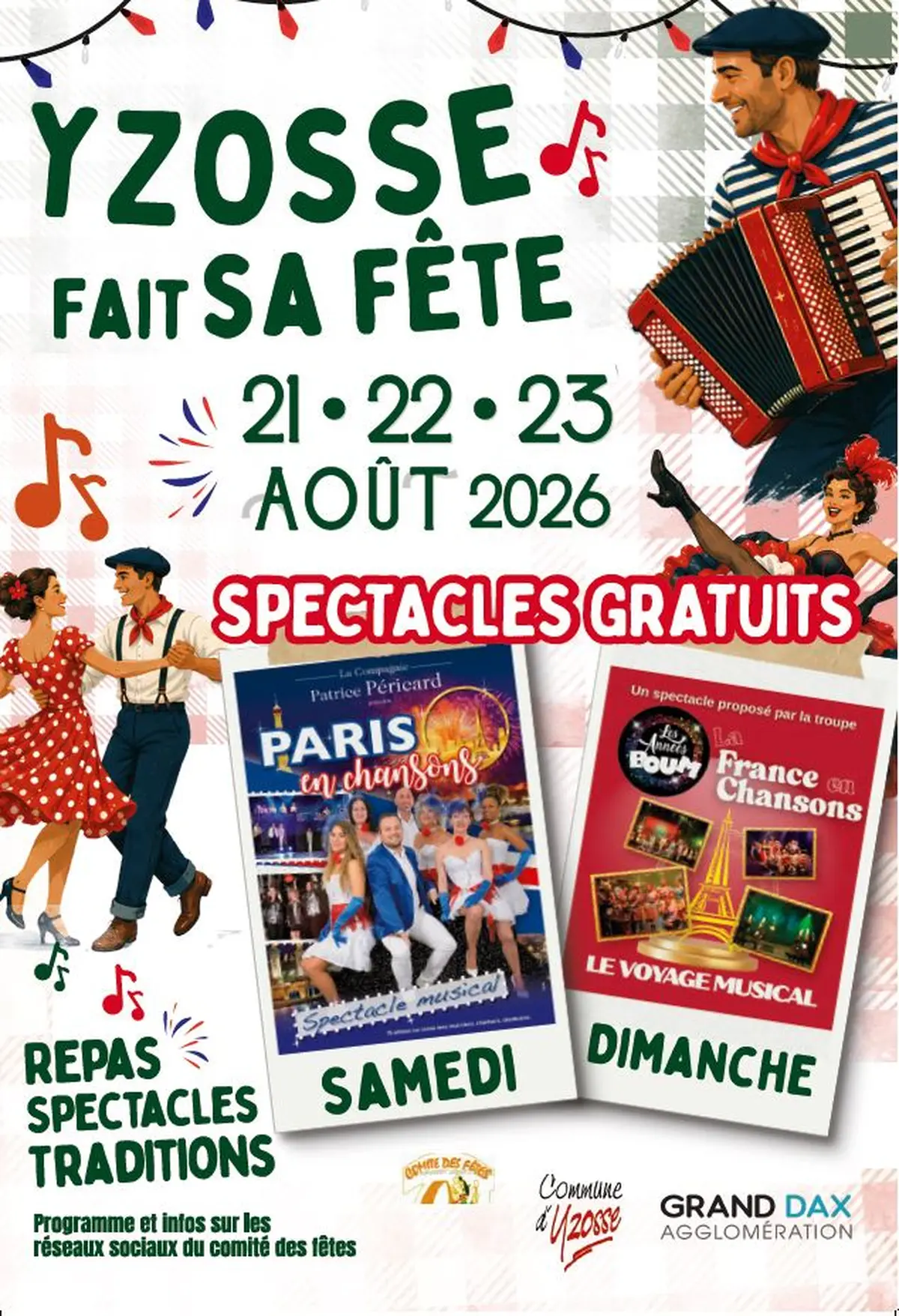 Fêtes d'Yzosse 2026