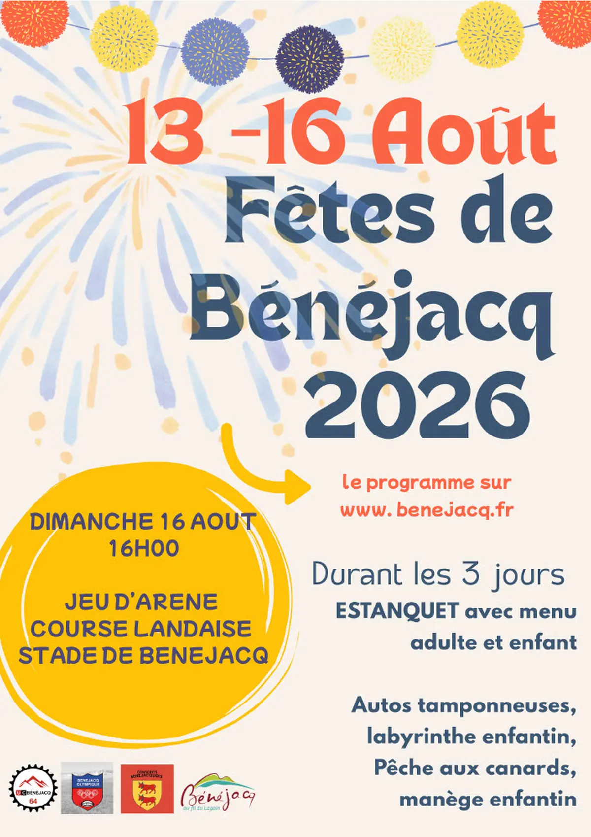 Fêtes de Bénéjacq 2026