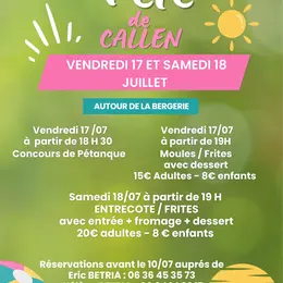 Fêtes de CALLEN