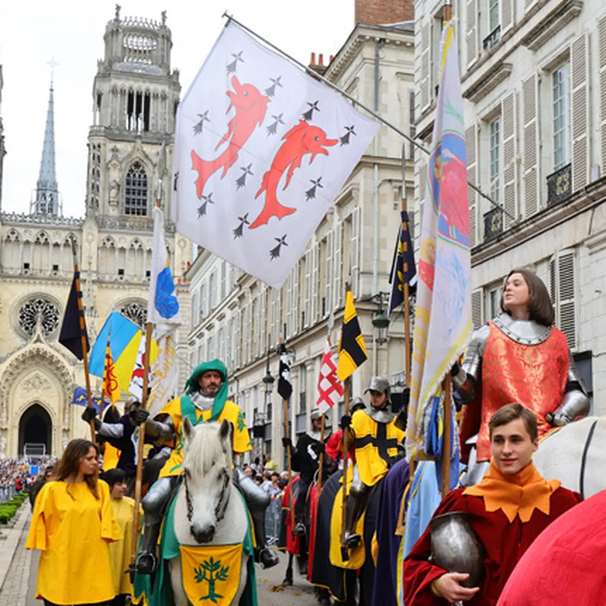 Jeanne d'Arc est célébrée par la ville qui l'a vu naître