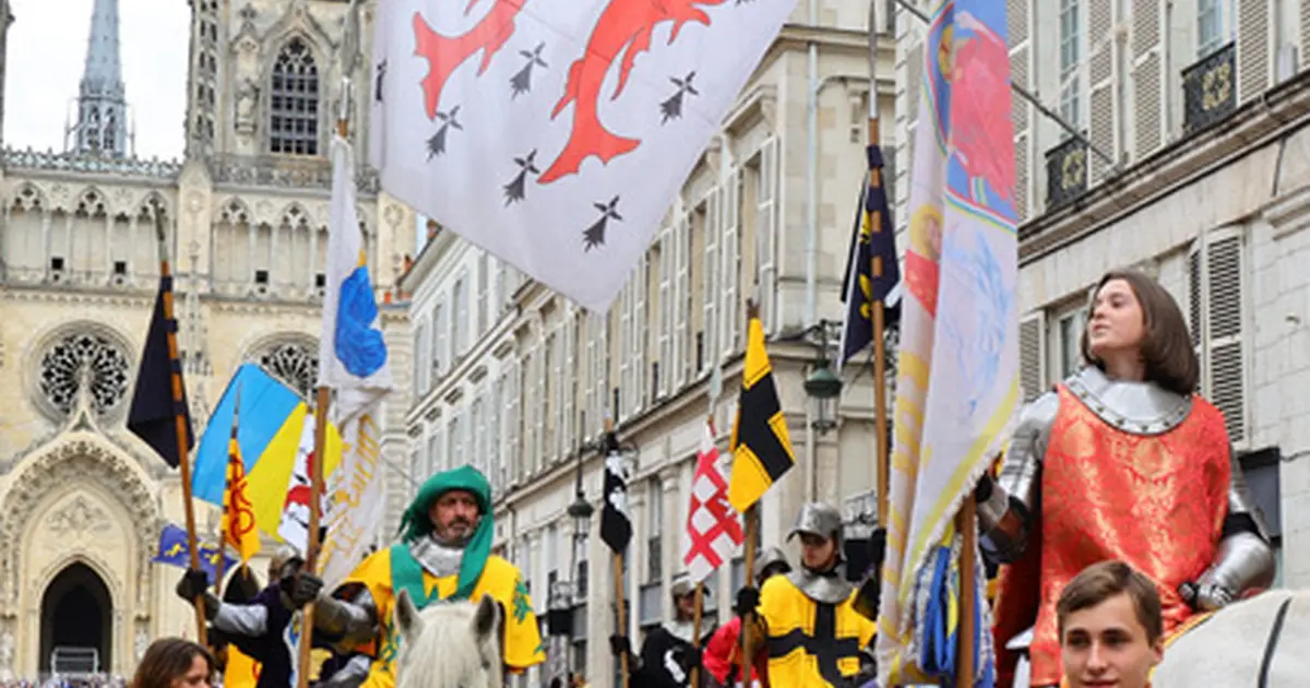 Jeanne d'Arc est célébrée par la ville qui l'a vu naître