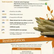 Fêtes de l'Asperge