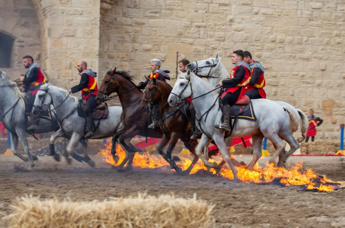 Tournois de chevalerie et combats de chevaliers