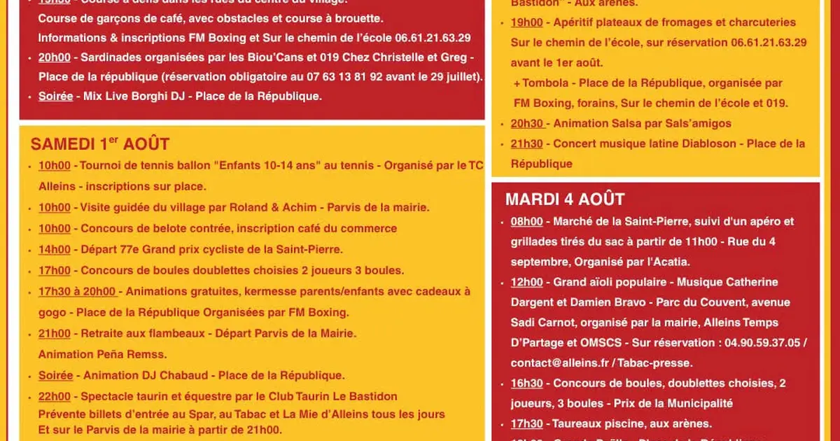 Fêtes de la Saint-Pierre : Spectacle taurin et équestre