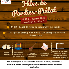 Fêtes de Pardies-Piétat