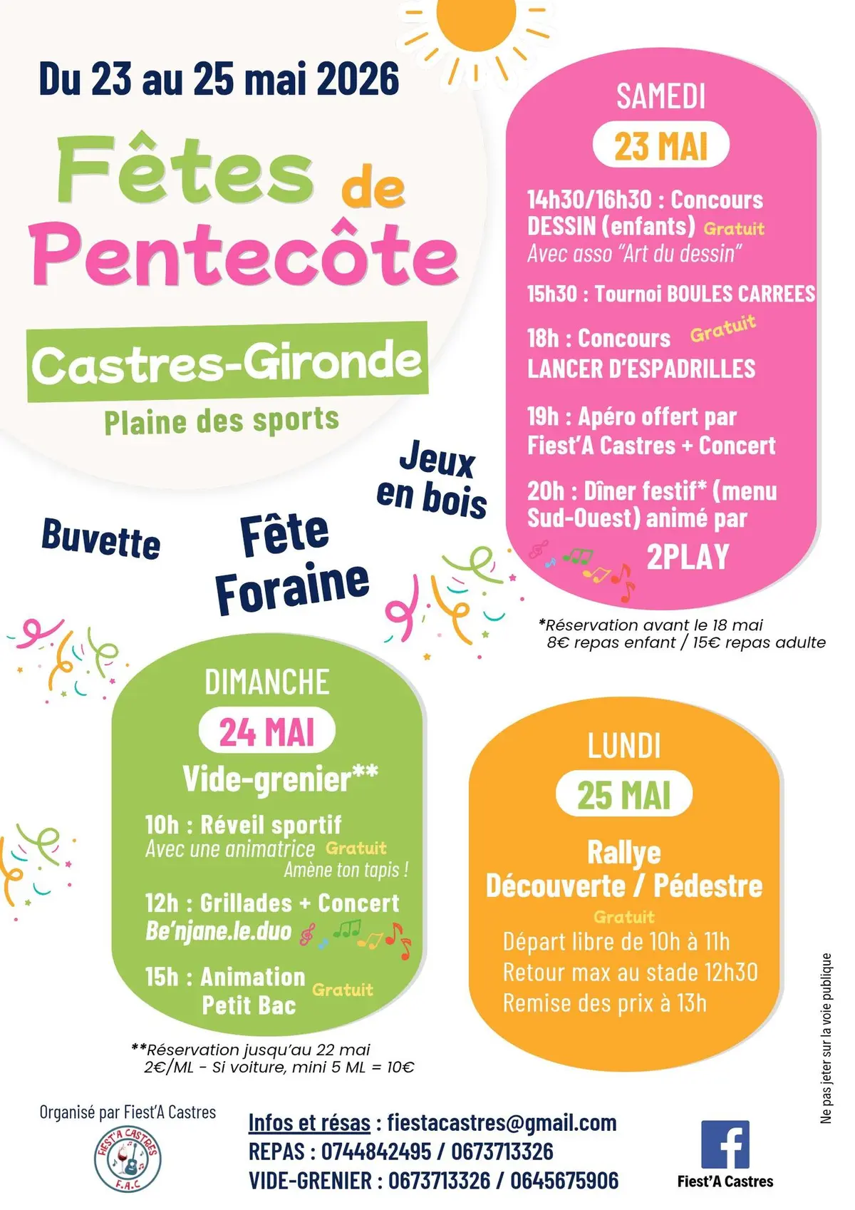 Fêtes de Pentecôte