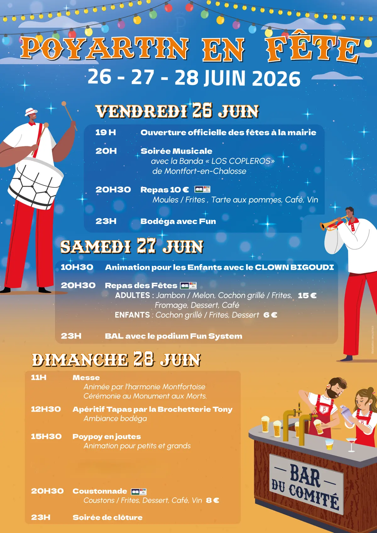 Fêtes de Poyartin 2026
