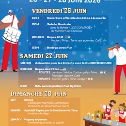 Fêtes de Poyartin 2026