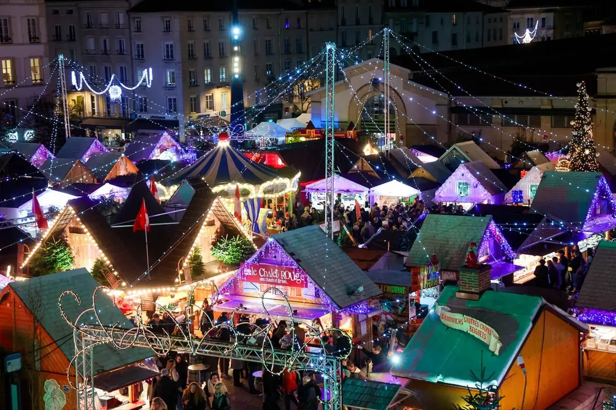 Le marché de Noël des Fêtes de Saint-Nicolas à Nancy
