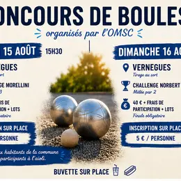 Fêtes de Vernègues : Concours de boules