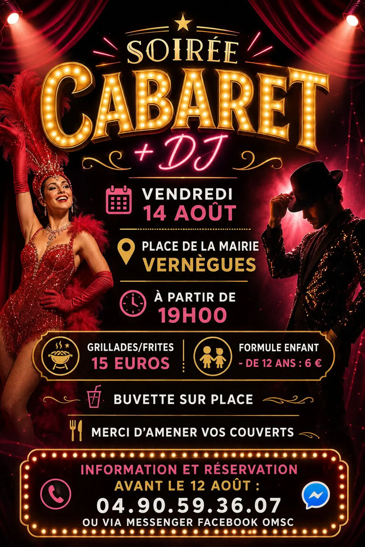 Fêtes de Vernègues : Soirée Cabaret