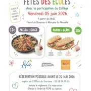 Fêtes des écoles -  FCPE Morcenx