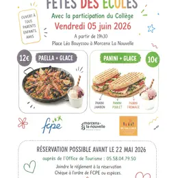 Fêtes des écoles -  FCPE Morcenx