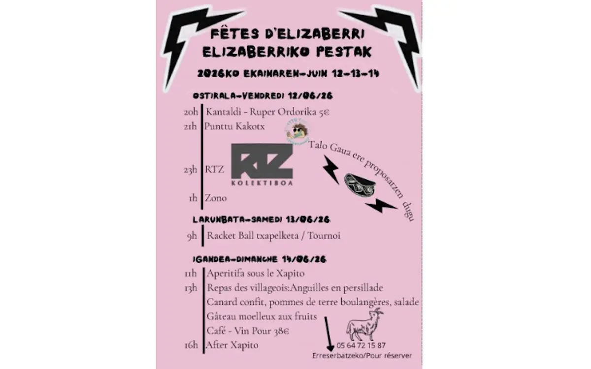 Fêtes du quartier Elizaberri