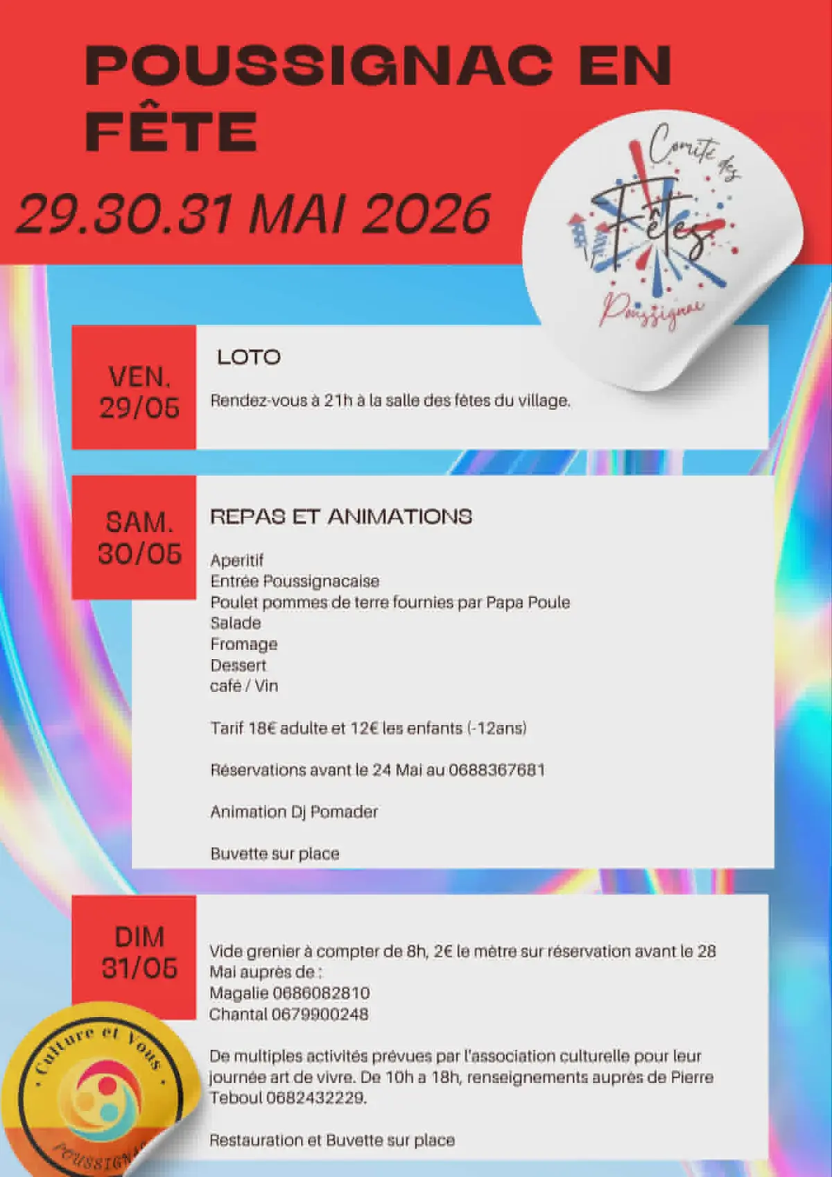 Fêtes du village