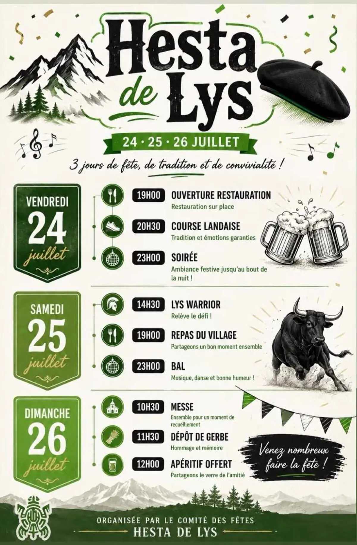 Fêtes (Hesta) de Lys