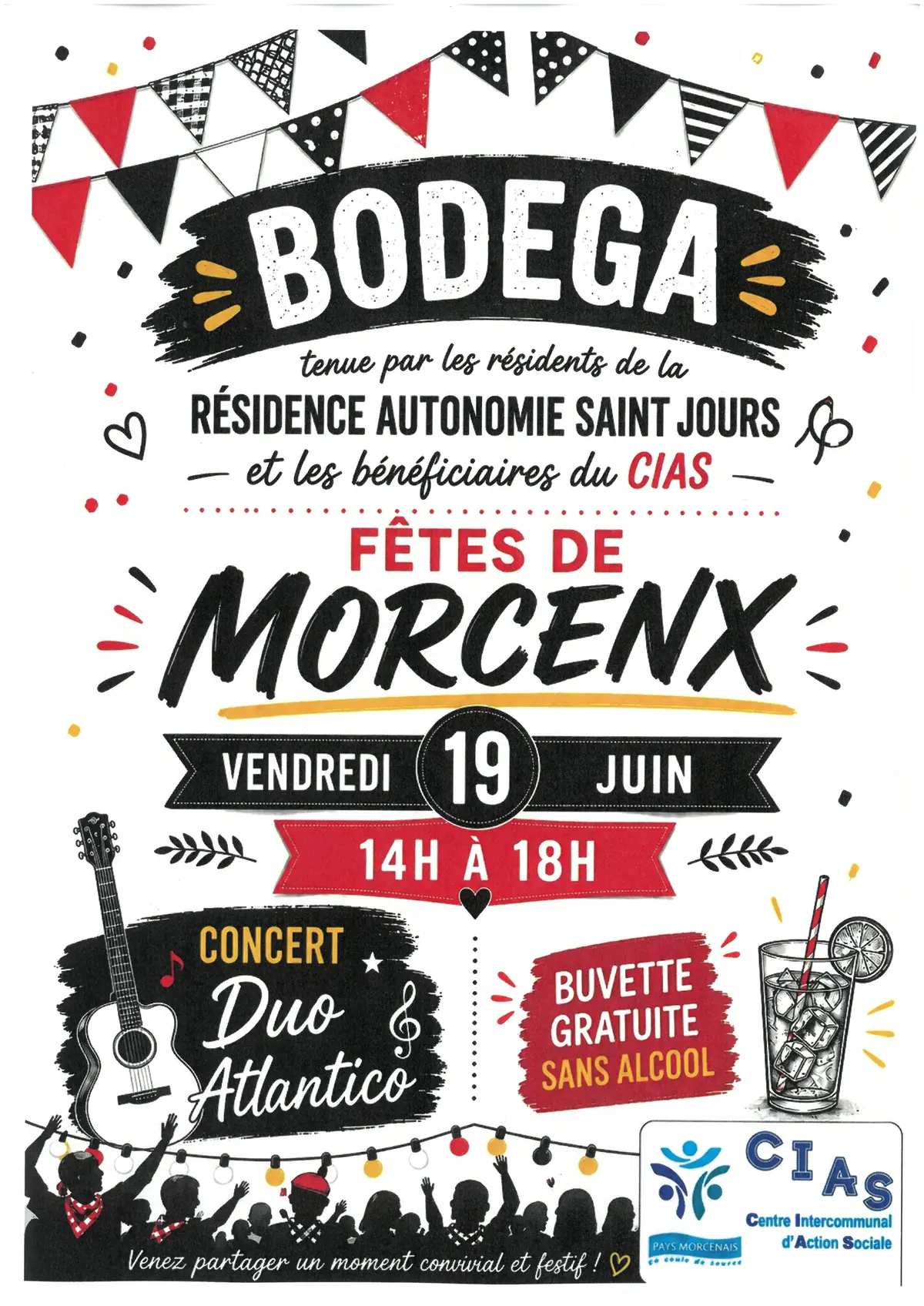 Fêtes locales de Morcenx-la-Nouvelle adapté fortes chaleur