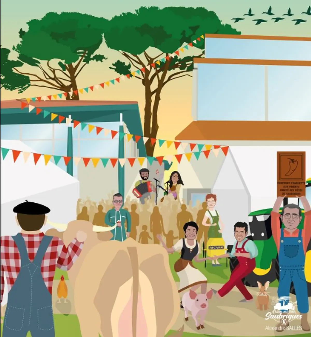 Fêtes locales de Saubrigues