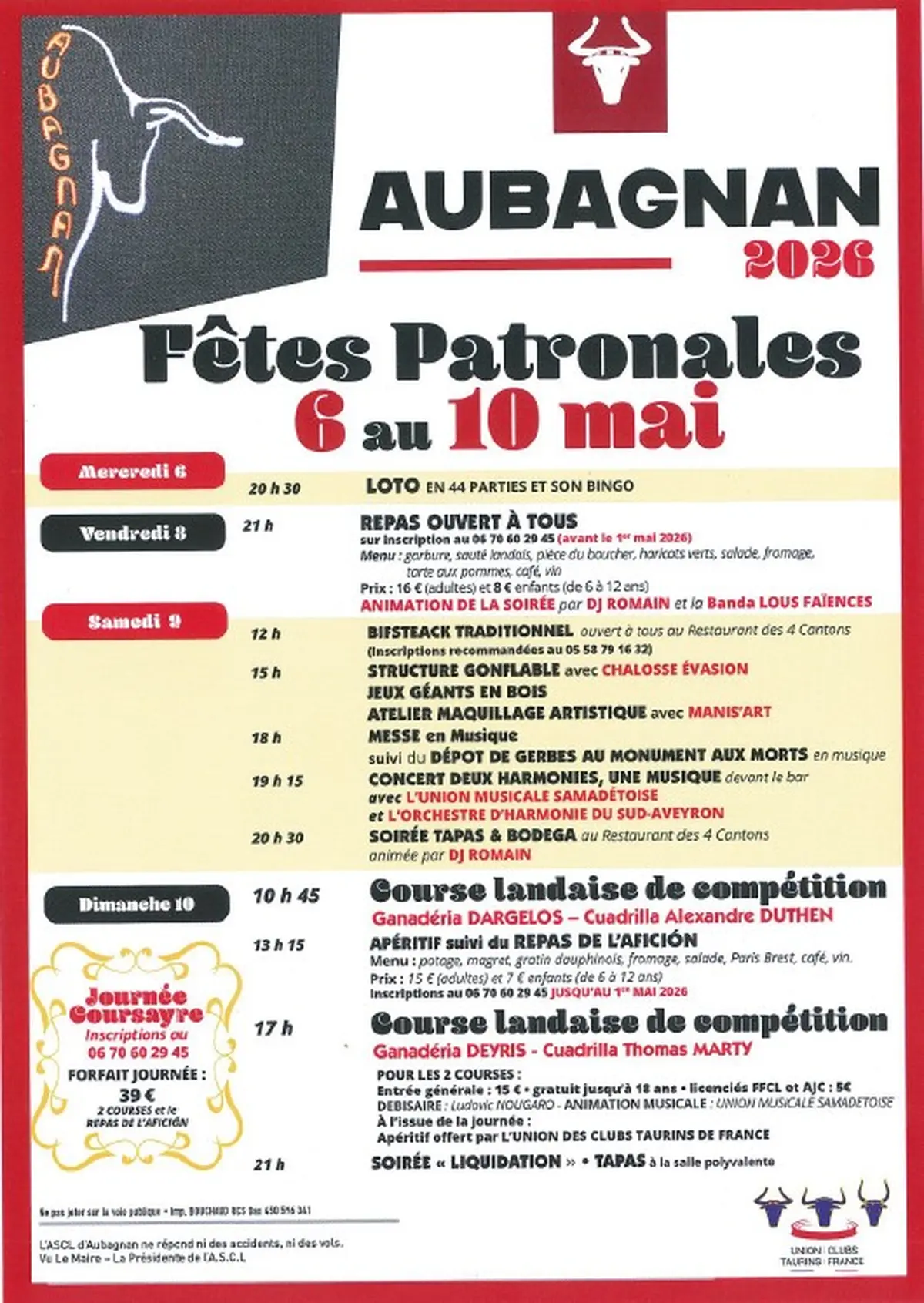 Fêtes patronales