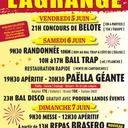 Fêtes patronales