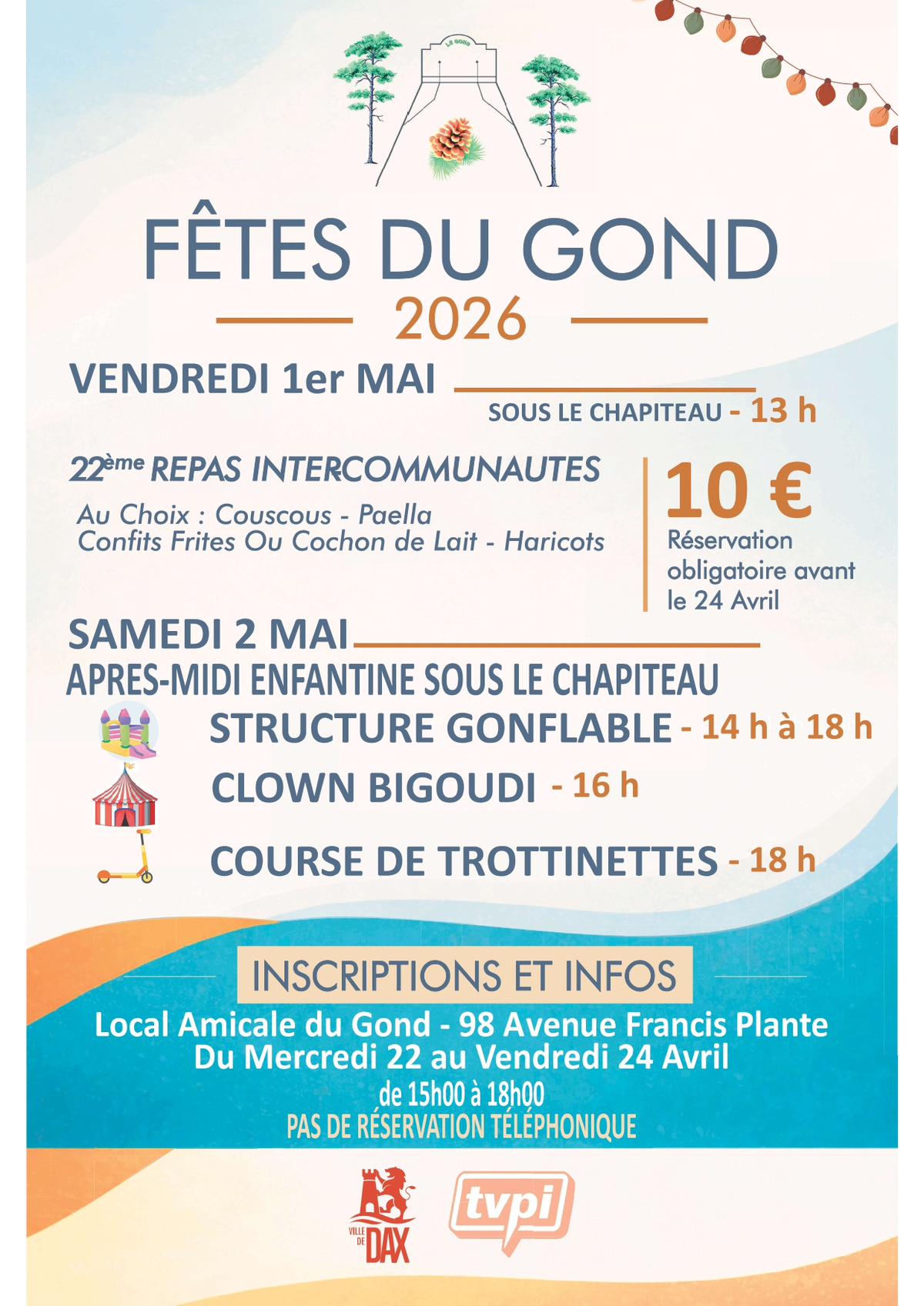 Fêtes quartier du Gond