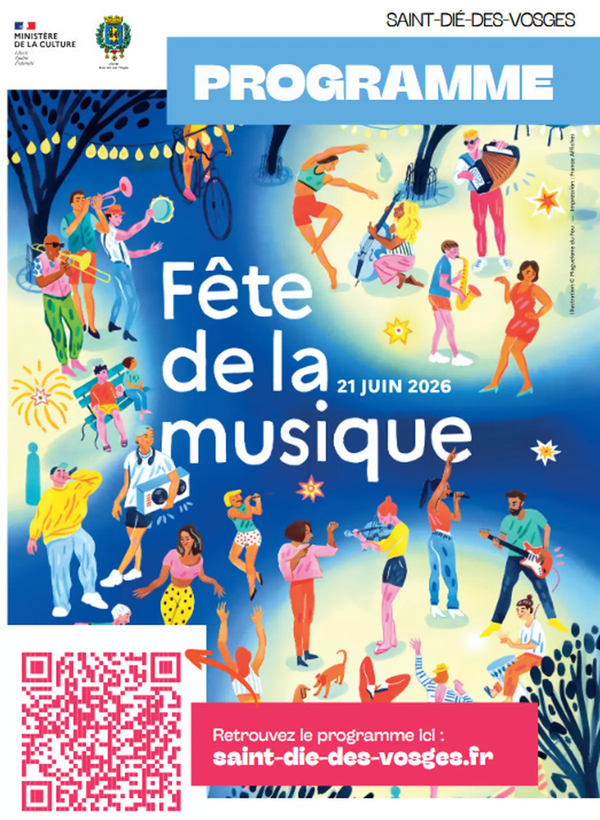 Fêtez la musique à Saint Dié des Vosges !