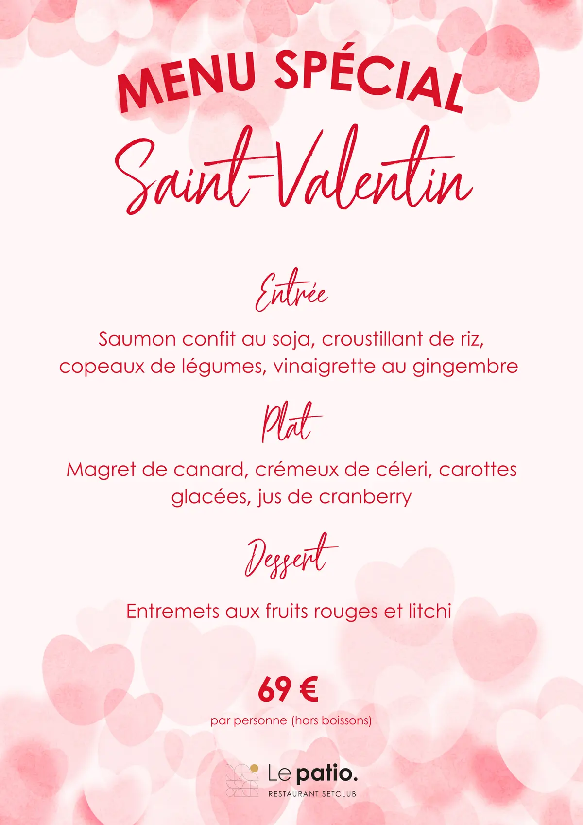 Fêtez la Saint-Valentin au setclub!
