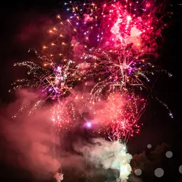 Feu d'artifice à Beaulieu-sur-Dordogne