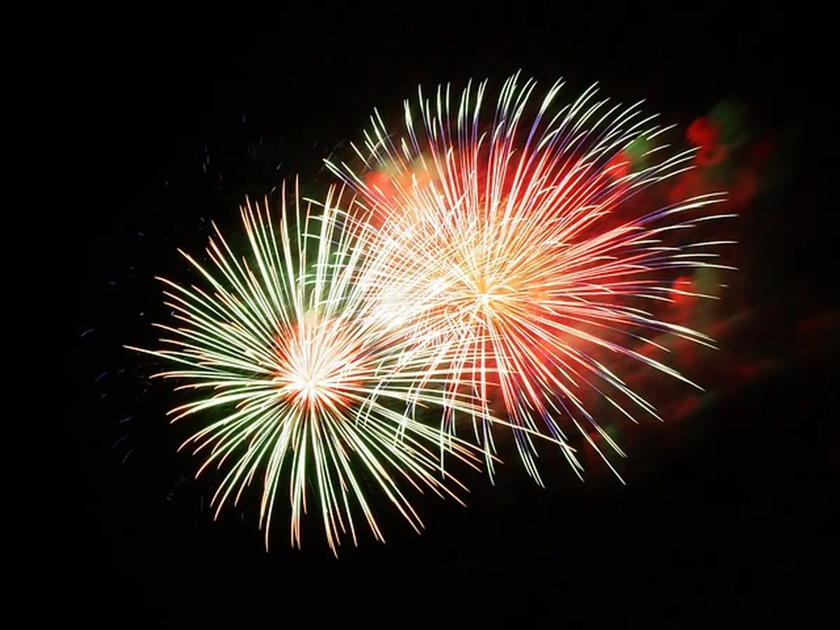 Feu d'artifice à Bossancourt
