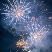 Feu d'artifice à Cahors