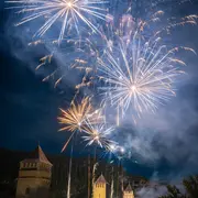 Feu d'artifice à Cahors