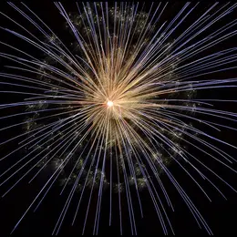 Feu d'artifice à Lherm