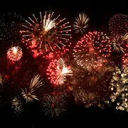Feu d'artifice à Meyssac