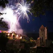 Feu d'Artifice à Saint-Cirq Lapopie