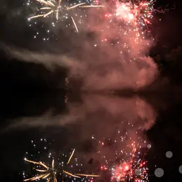 Feu d'artifice à Vayrac
