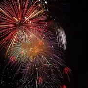 Feu d'artifice de la fête de la Sainte Madeleine