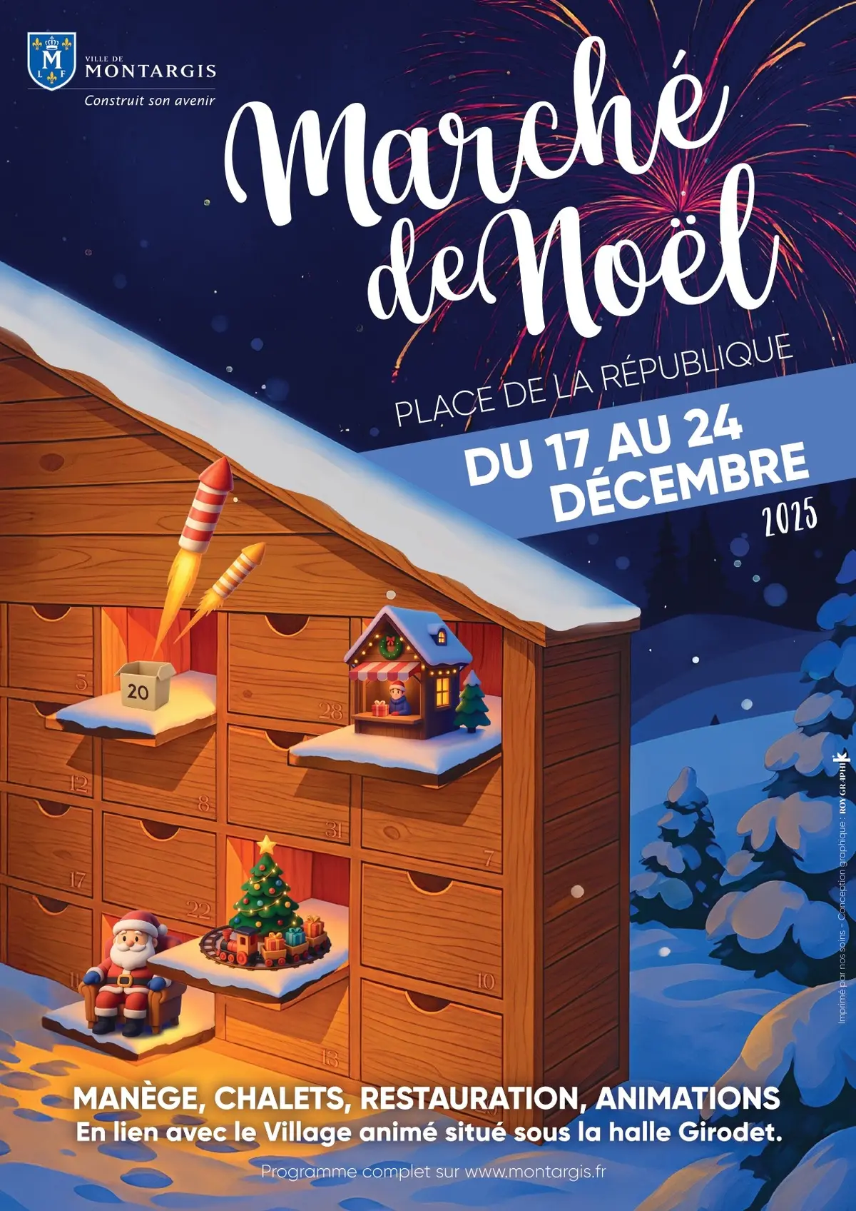 Feu d'artifice de Montargis