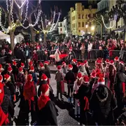 Feu d'artifice de Noël