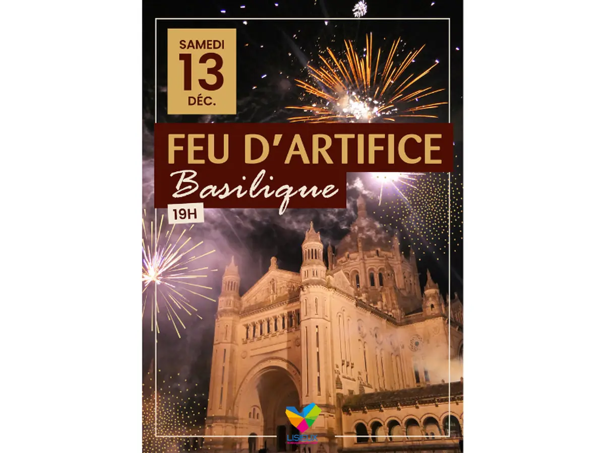 Feu d'artifice de Noël