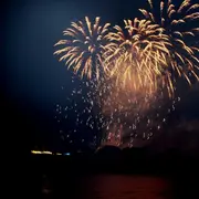 Feu d'artifice du 14 juillet à Blaye