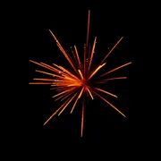 Feu d'artifice du Marché de Noël de Saint-Laurent-Les-Tours