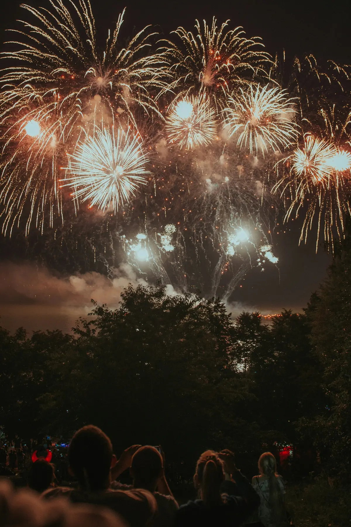 Feu d'artifice du marché des Lutins