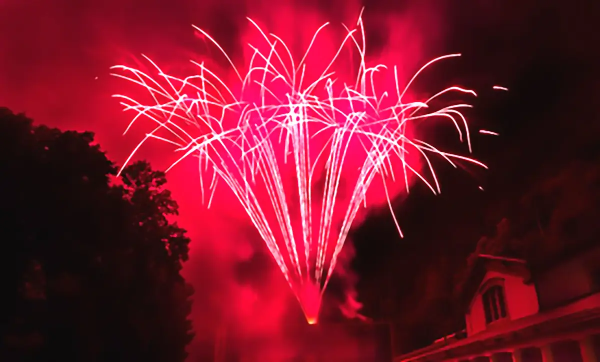 Feu D'Artifice Du Nouvel An