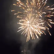 Feu d'artifice du nouvel an