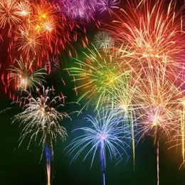 Feu d'artifice et bal populaire