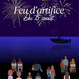 Feu d'artifice et concert au Lac des Bariousses