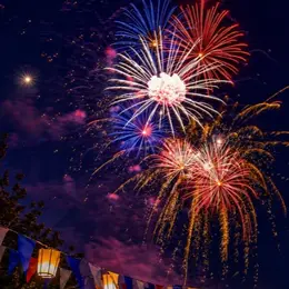Feu d'artifice et fête nationale à Zillisheim
