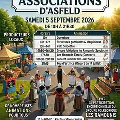 Feu d'artifice et journée des associations