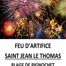Feu d'artifice précédé d'une retraite aux flambeaux