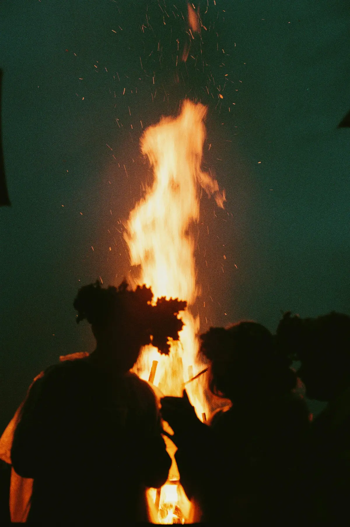 Feu de la Saint Jean à la Ferme Bouscarel